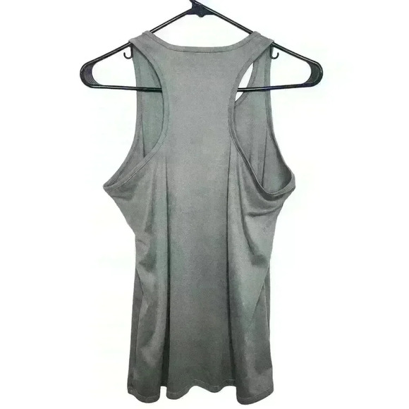Under armour women's grey racerback tank size medium - Picture 2 of 6